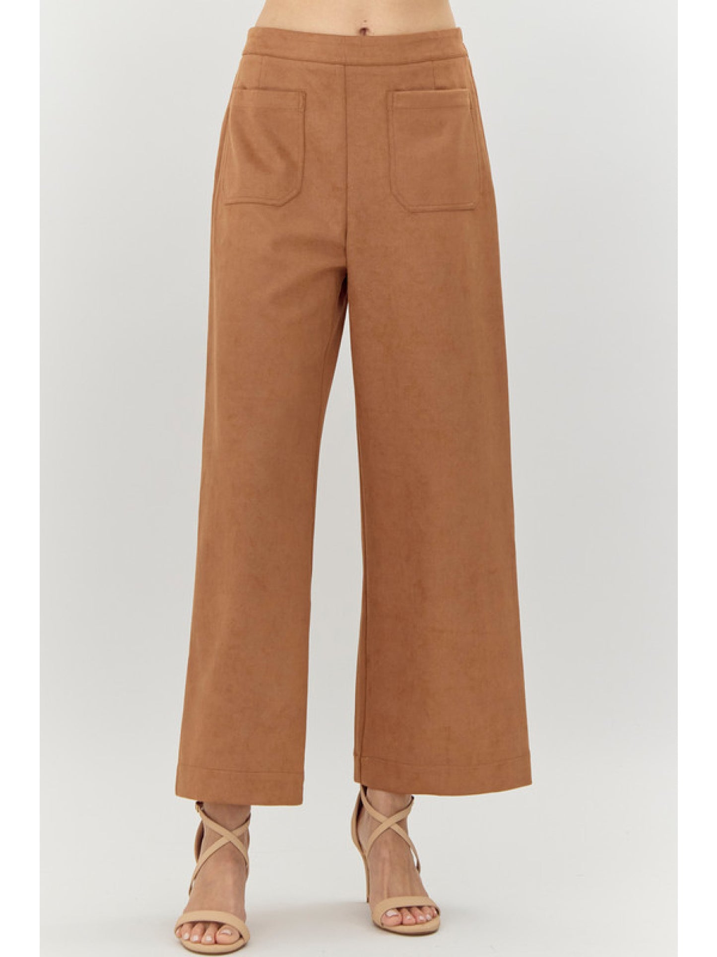 KENDALL PANTS - CAMEL