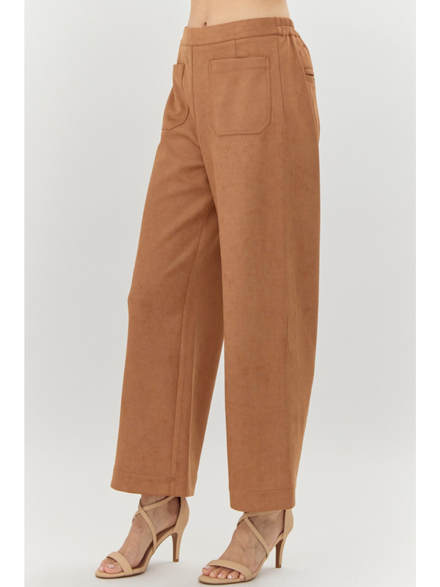 KENDALL PANTS - CAMEL