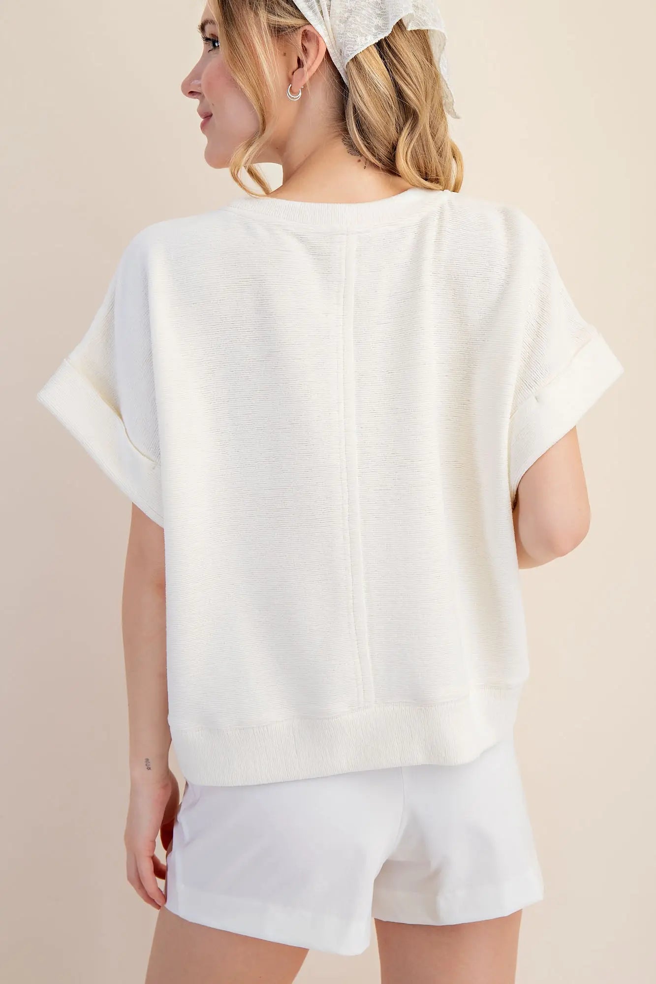 JUST ANOTHER DAY TOP - WHITE