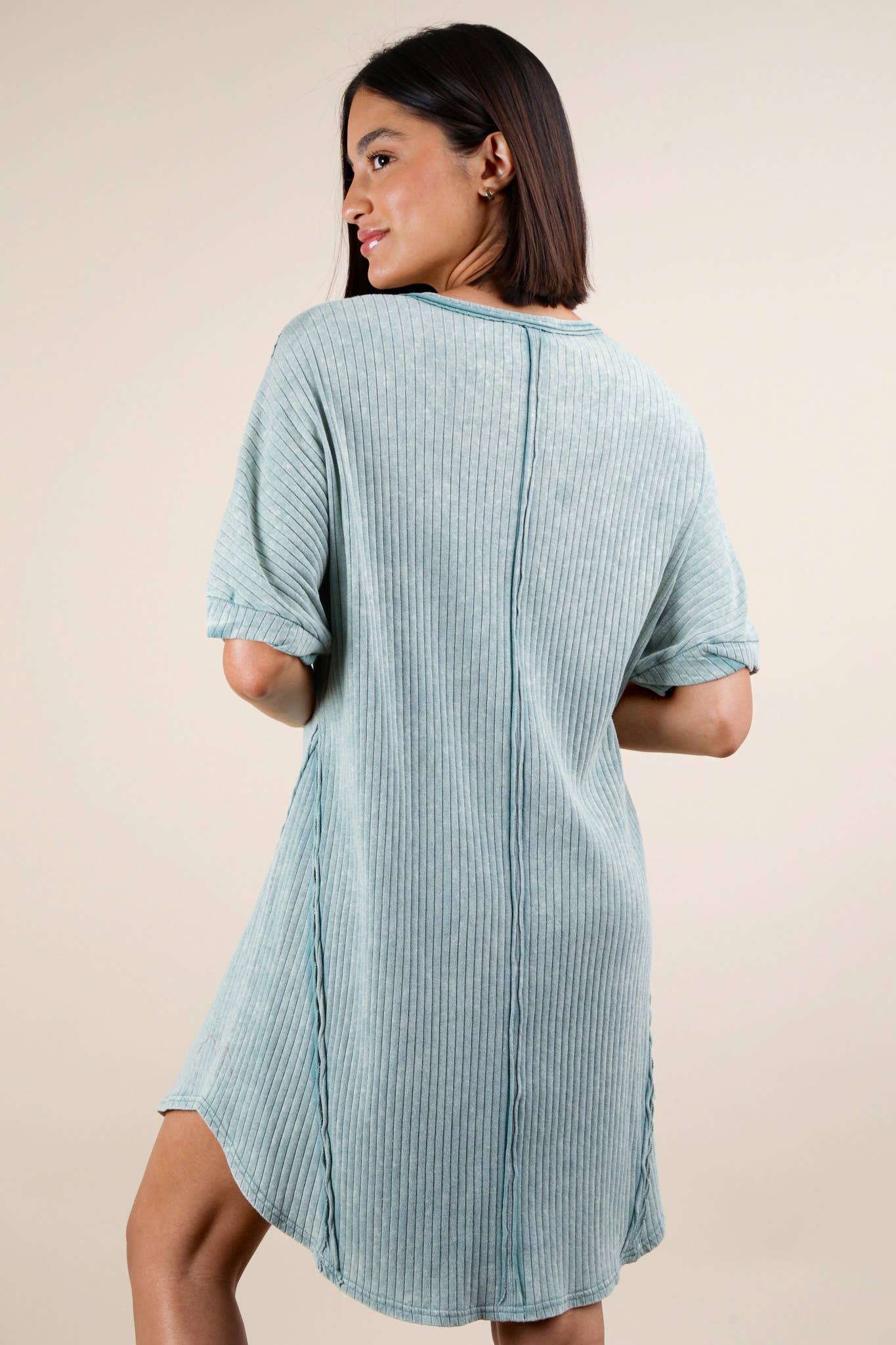 LENA DRESS - SAGE