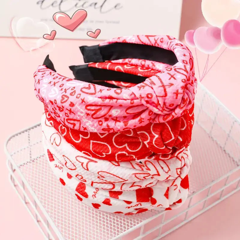 VALENTINE'S DAY HEADBANDS