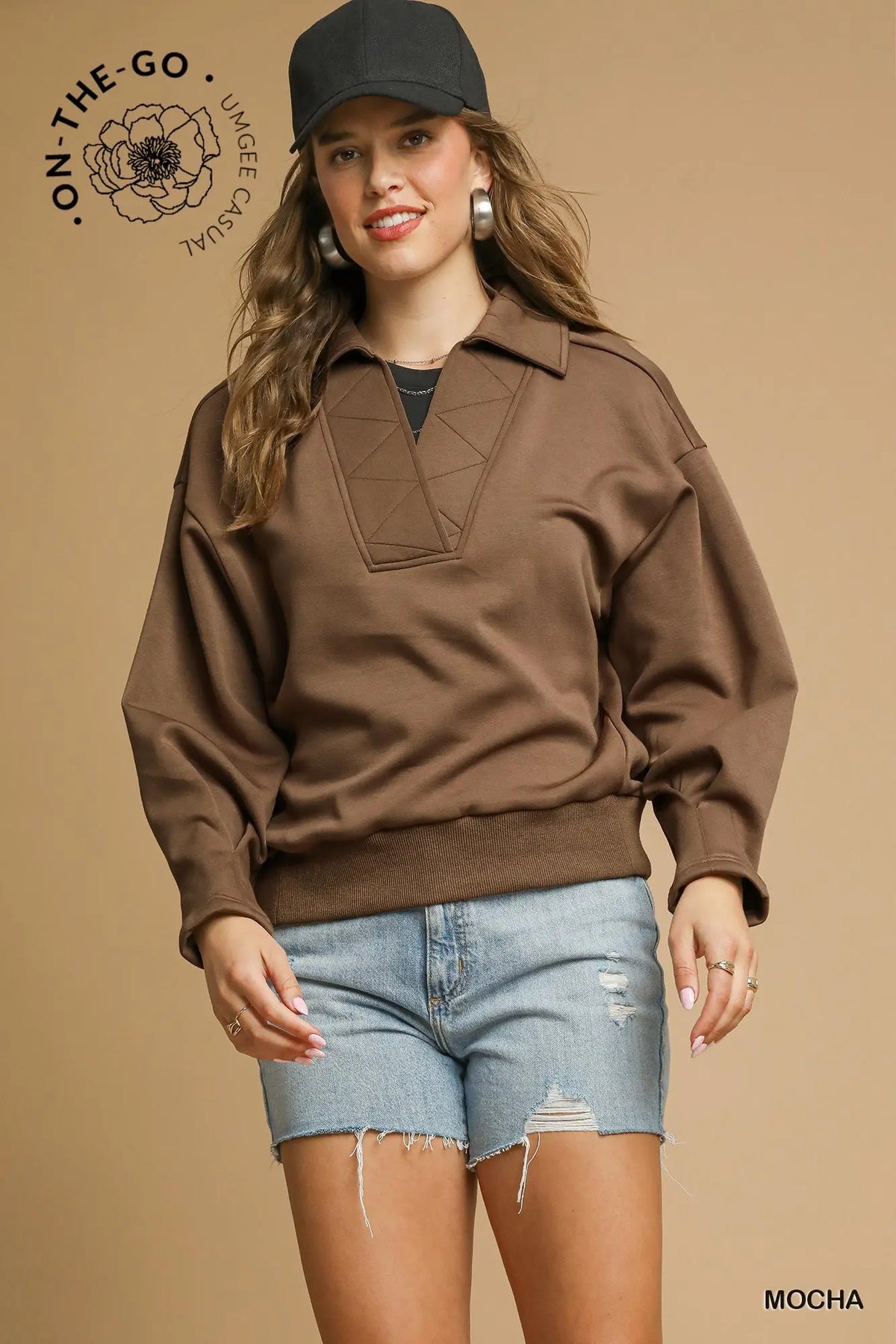 LORI TOP - MOCHA
