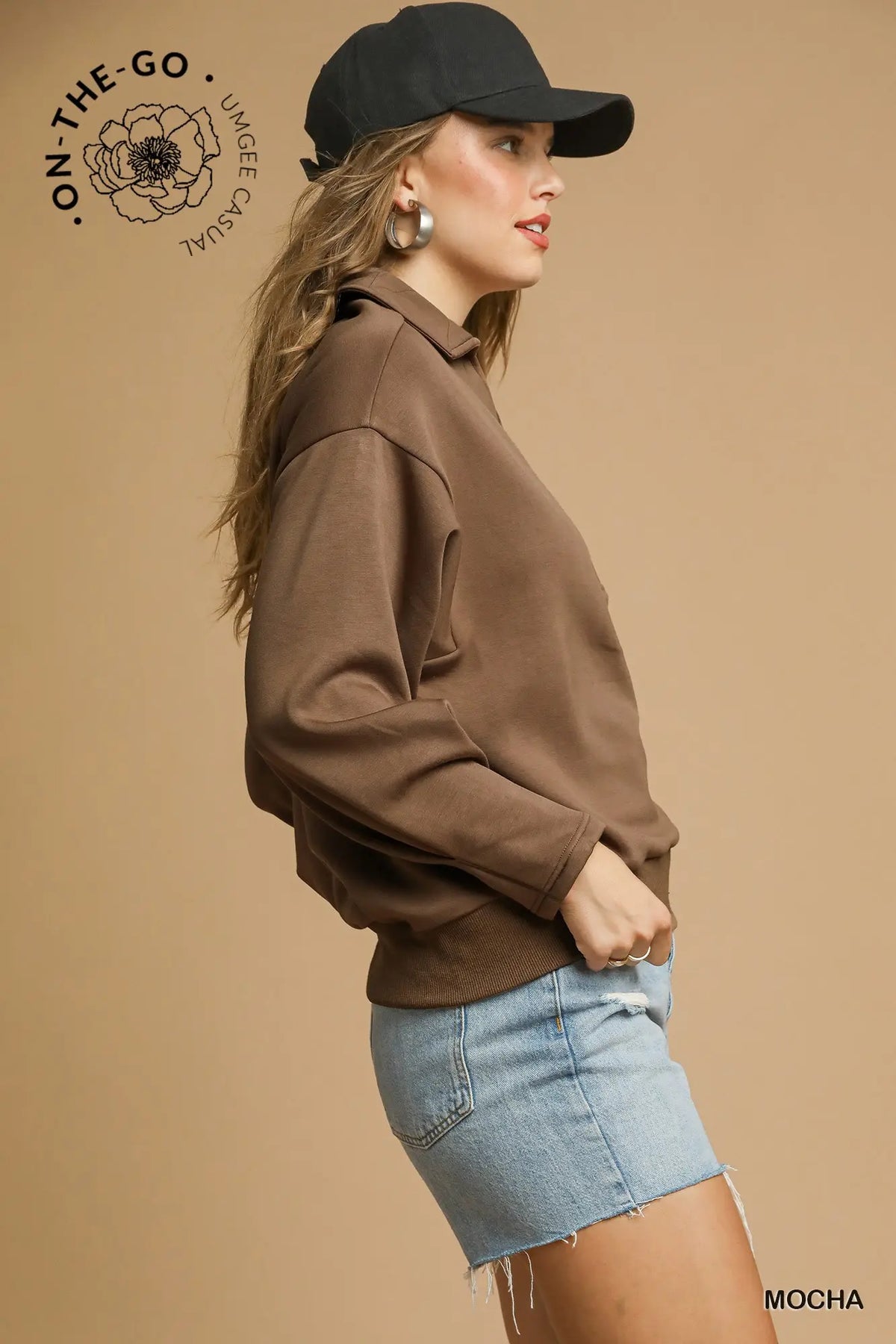 LORI TOP - MOCHA