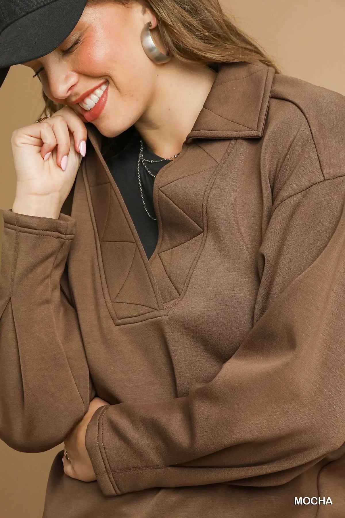 LORI TOP - MOCHA