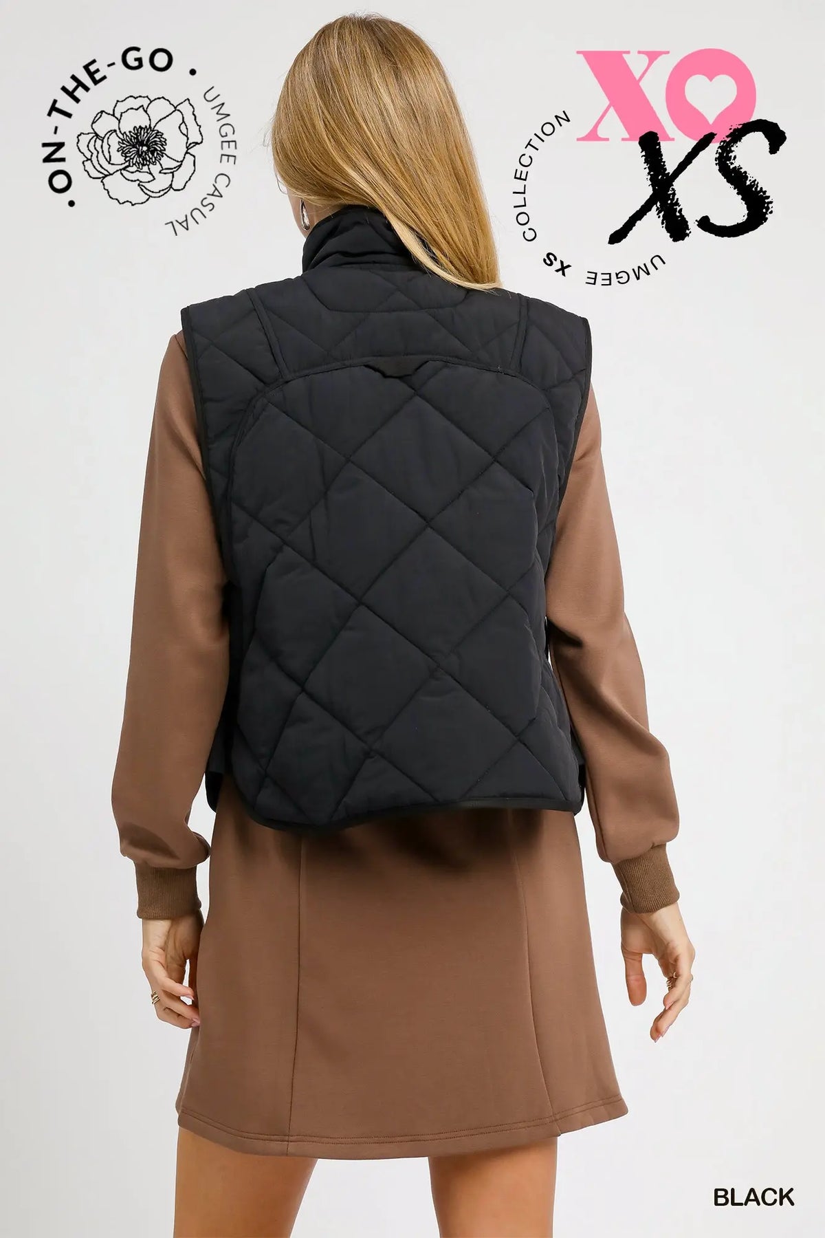 QUILTED PUFFER VEST