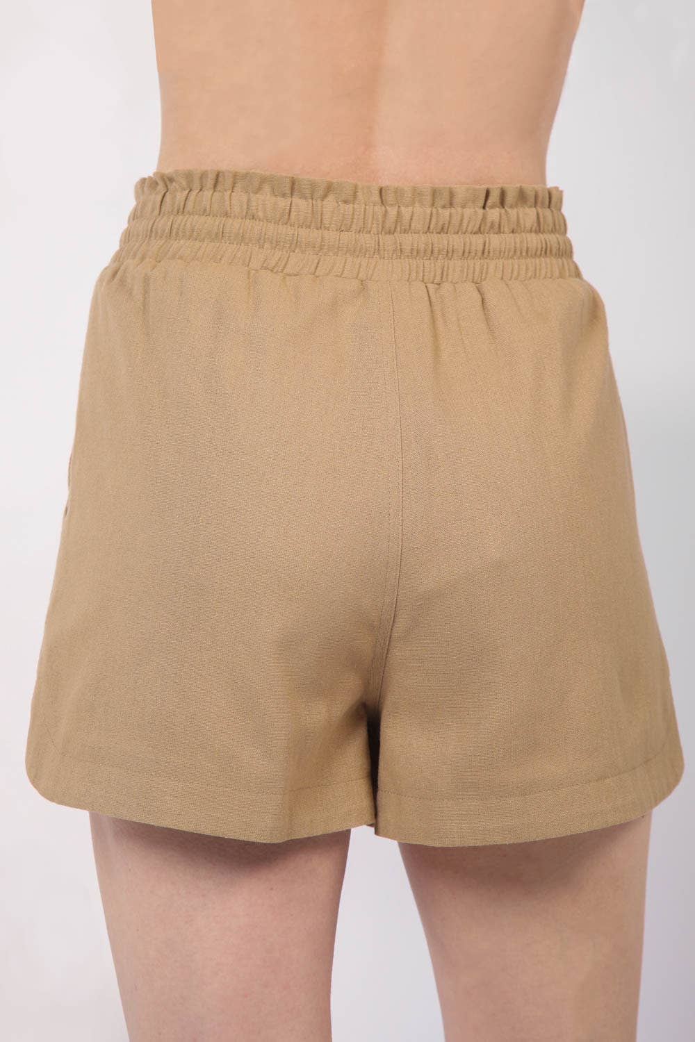 READY FOR ANYTHING SHORTS - TAUPE