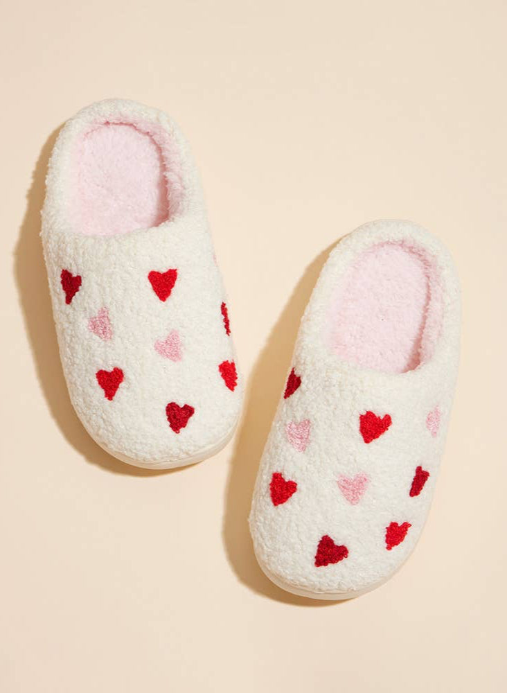 HEART SLIPPERS - GIRLS