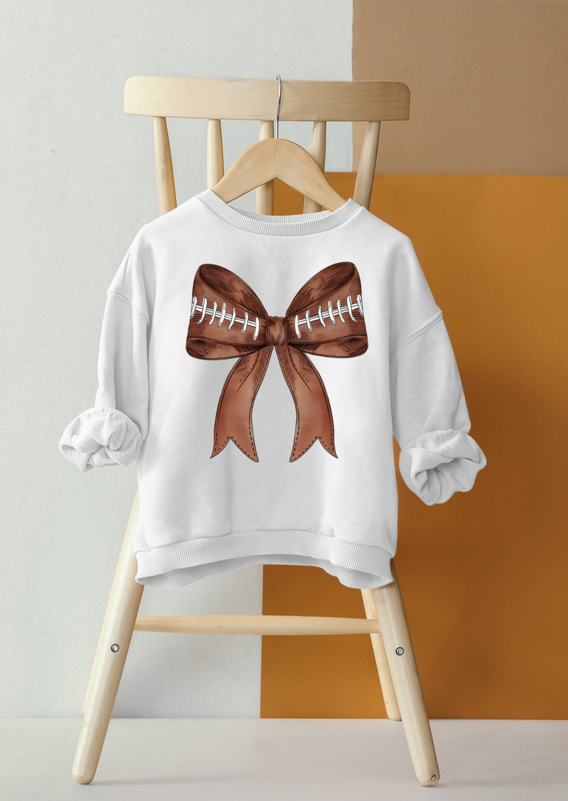 PREPPY FOOTBALL BOW