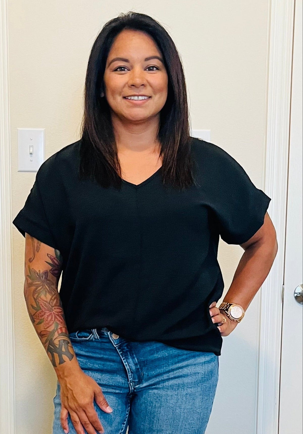 CASSI TOP - BLACK