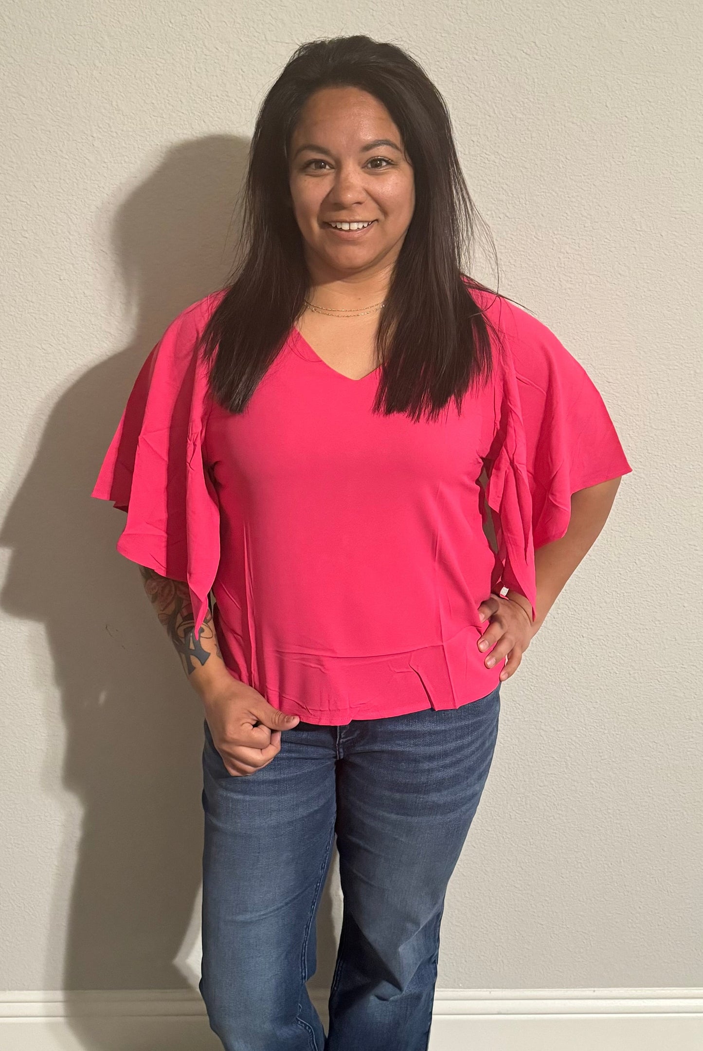 HOT FOR PINK TOP