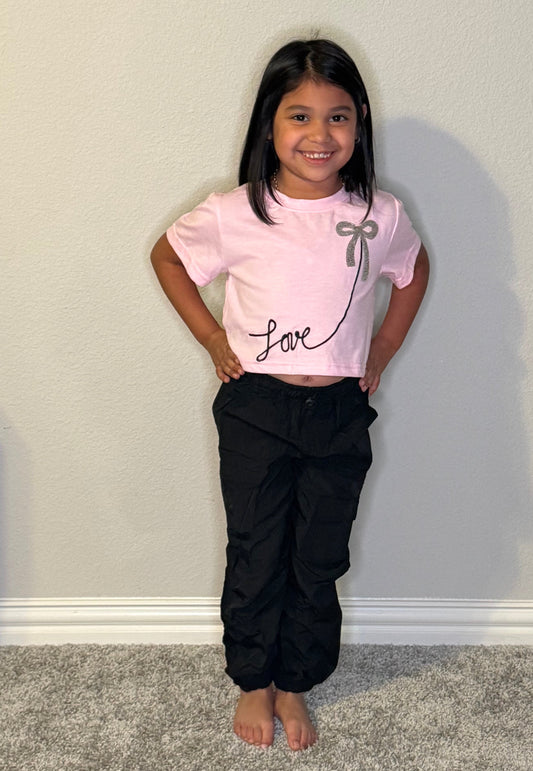 LOVE SEQUINS PANT SET