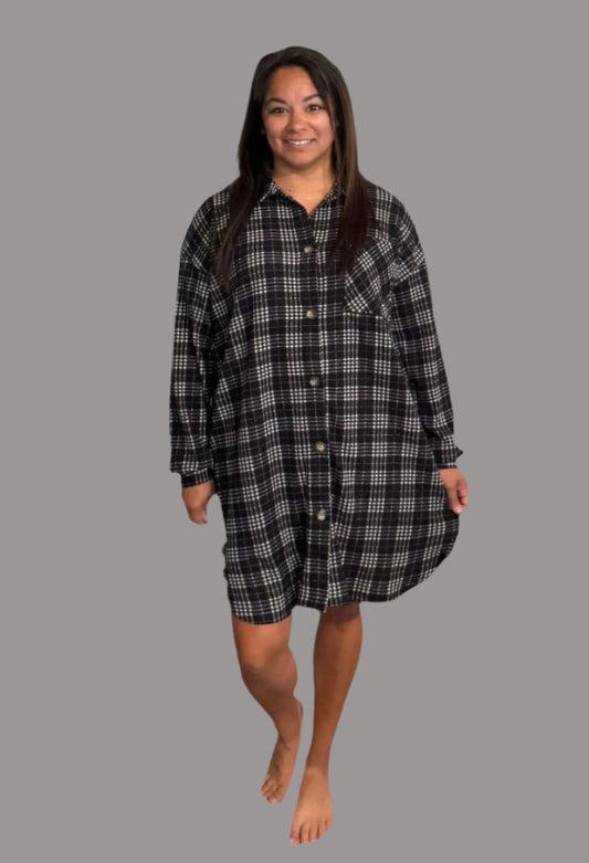 MY SISTER'S SHACKET DRESS