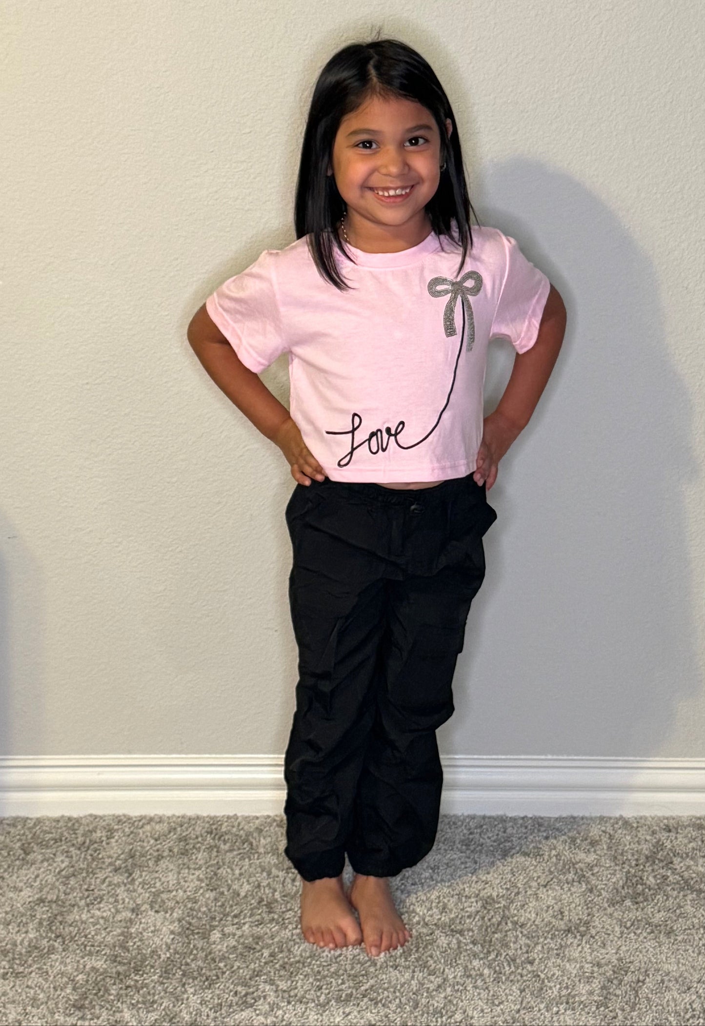 LOVE SEQUINS PANT SET