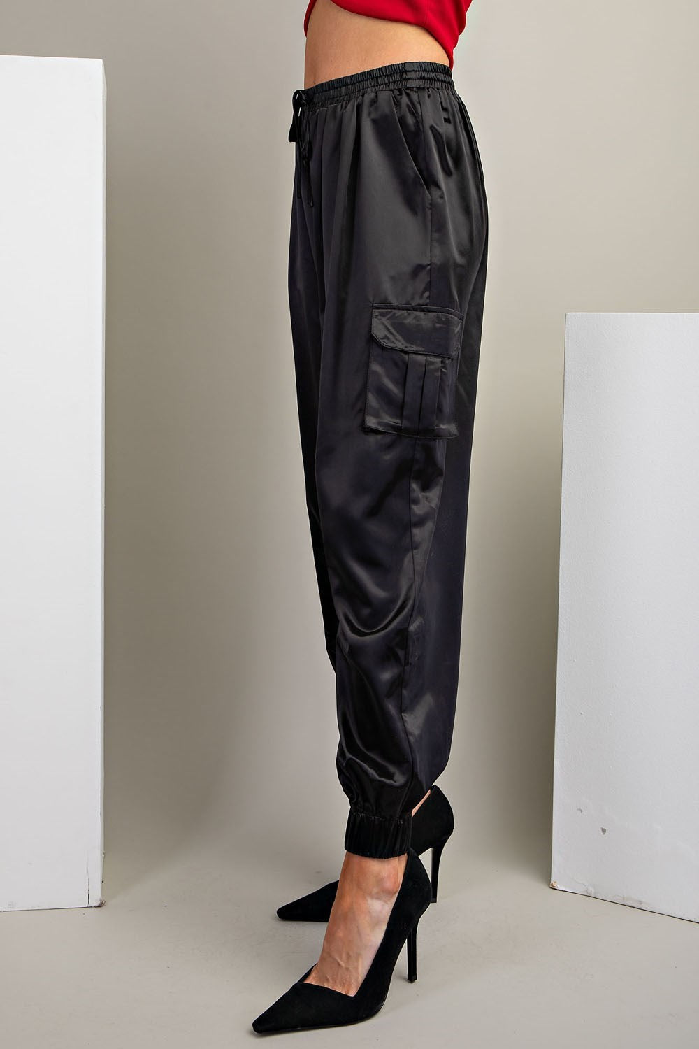 STYLISH JOGGER PANTS - BLACK