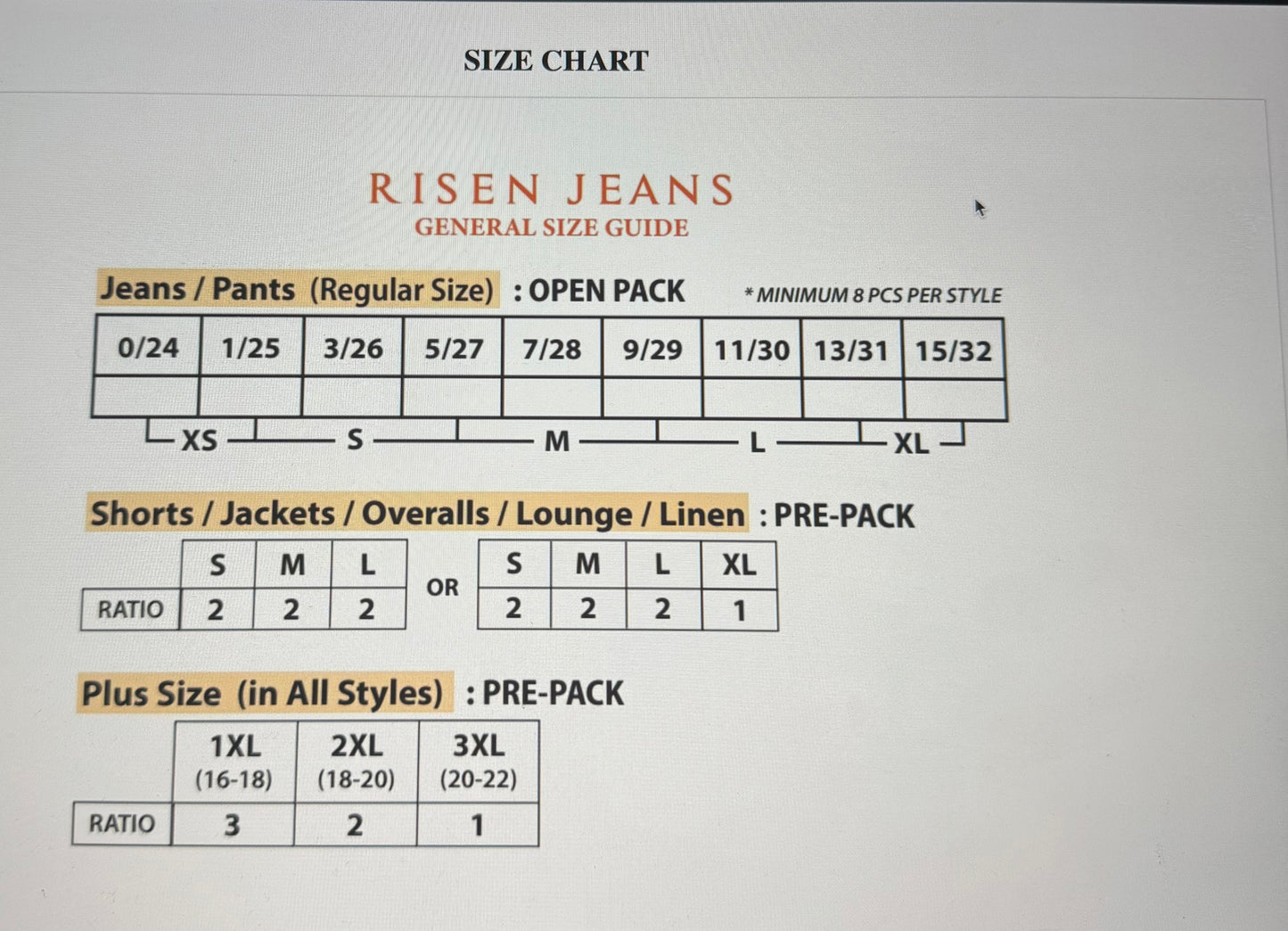 RISEN HIGH RISE CROP STRAIGHT LEG