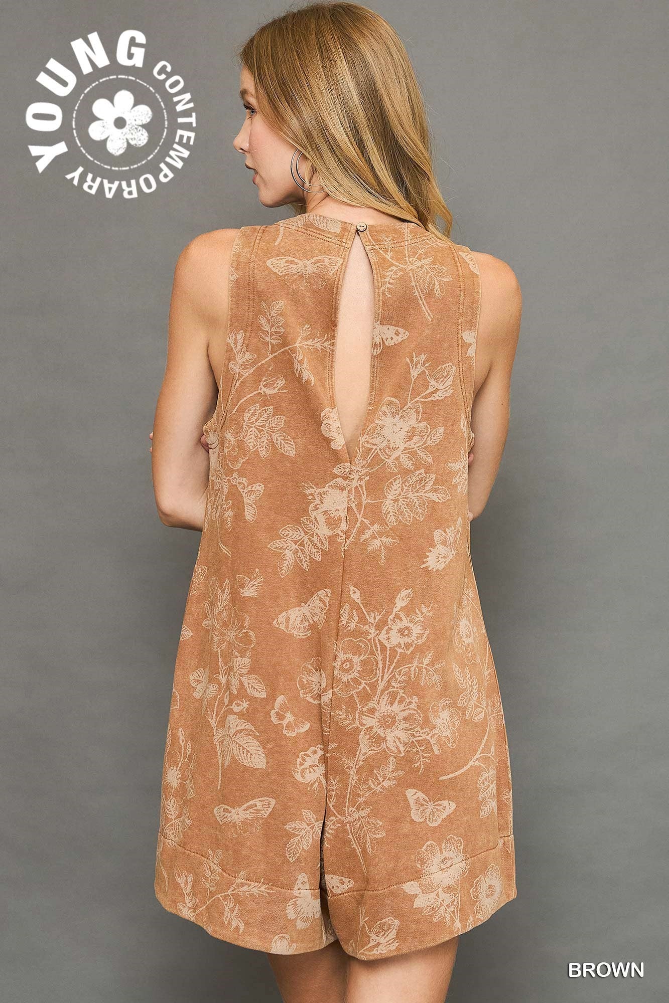 PERFECT ROMPER - BROWN