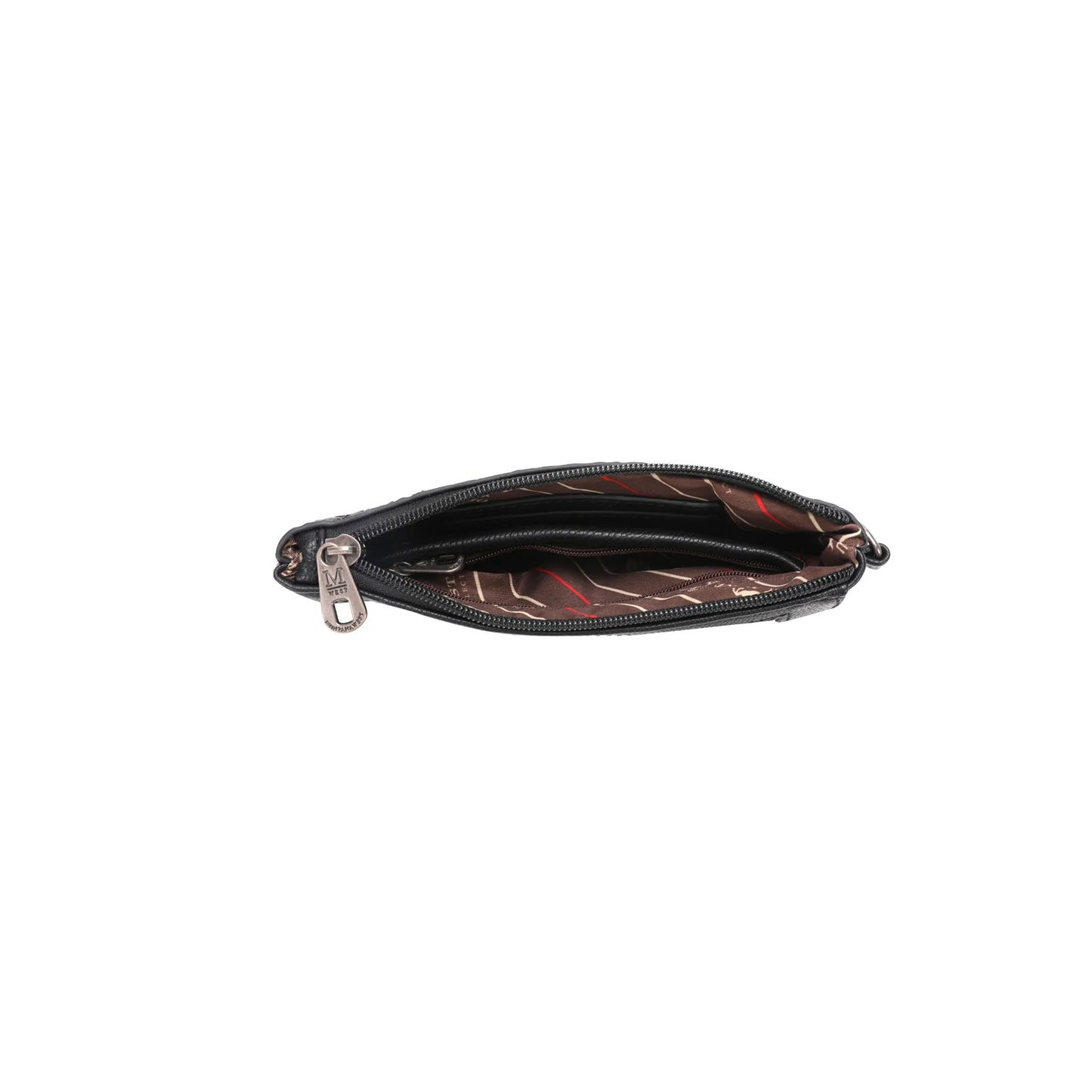 ASHLEY WRISTLET CROSSBODY - BLACK