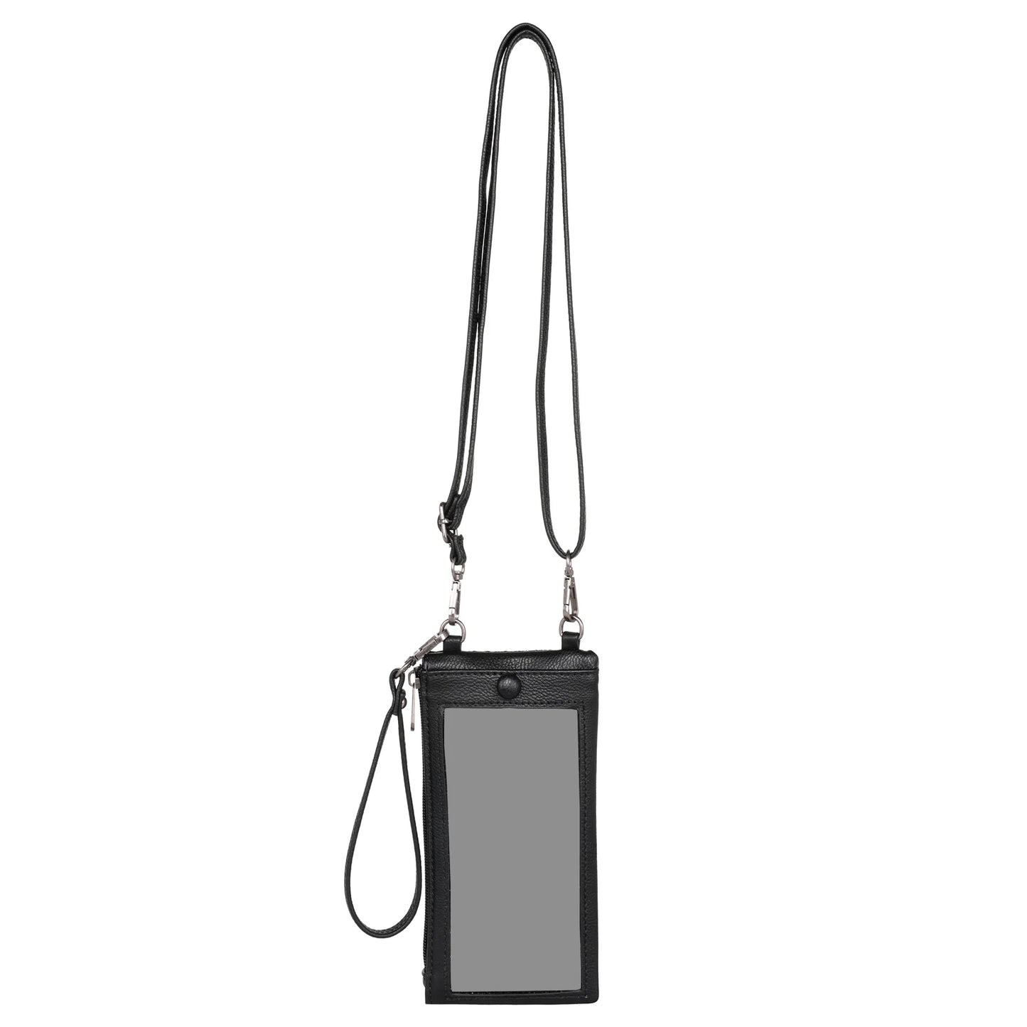 ASHLEY WRISTLET CROSSBODY - BLACK