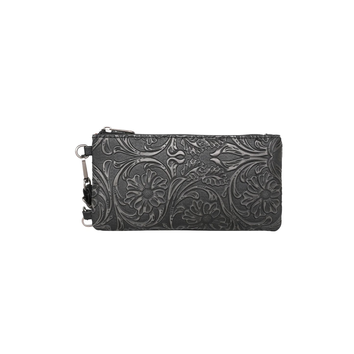 ASHLEY WRISTLET CROSSBODY - BLACK