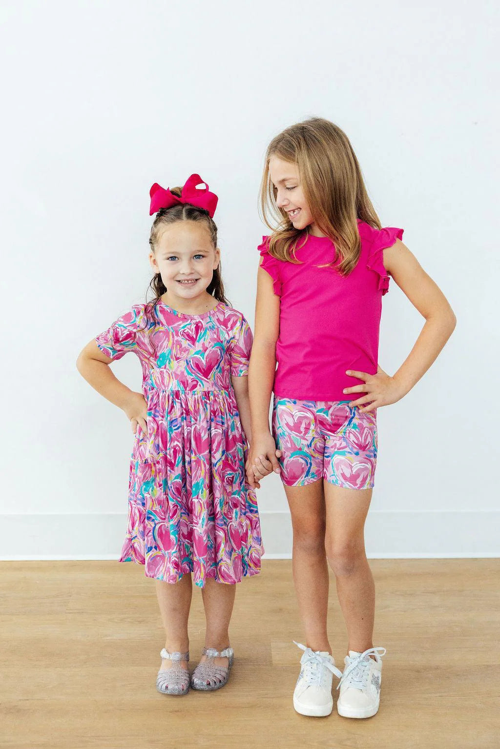 SWEETHEART SCRIBBLE TWIRL DRESS