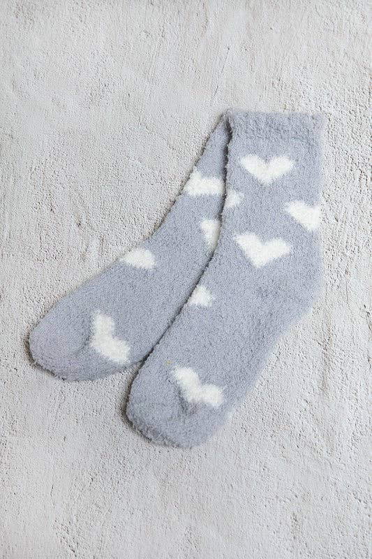 WARM PLUSH FUZZY SOCKS