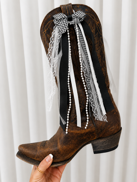 GAME DAY BOOT CHARMS - BLACK