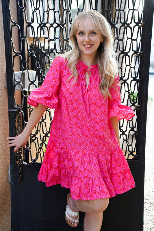 DRIFTWOOD PITAYA AUGGIE DRESS