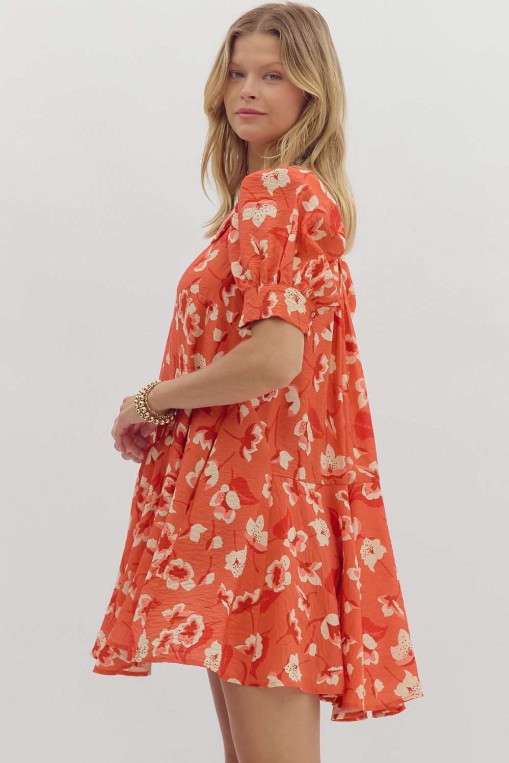 FLIRTY FLORAL DRESS