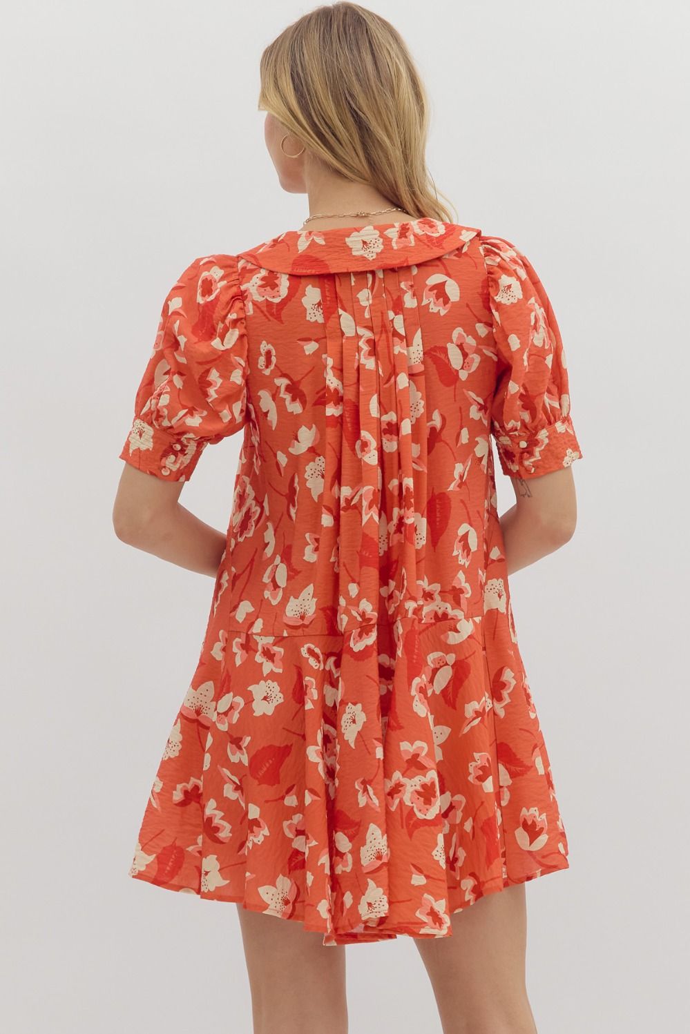 FLIRTY FLORAL DRESS