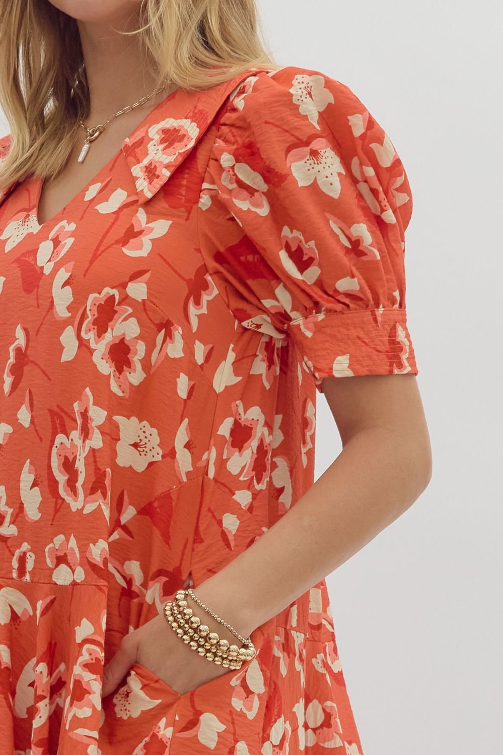 FLIRTY FLORAL DRESS