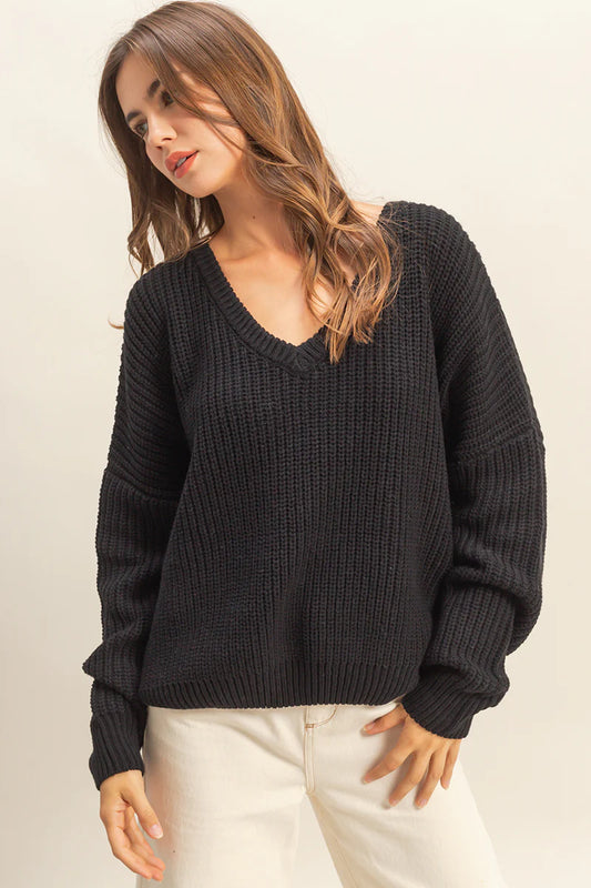 GRACIE SWEATER - BLACK