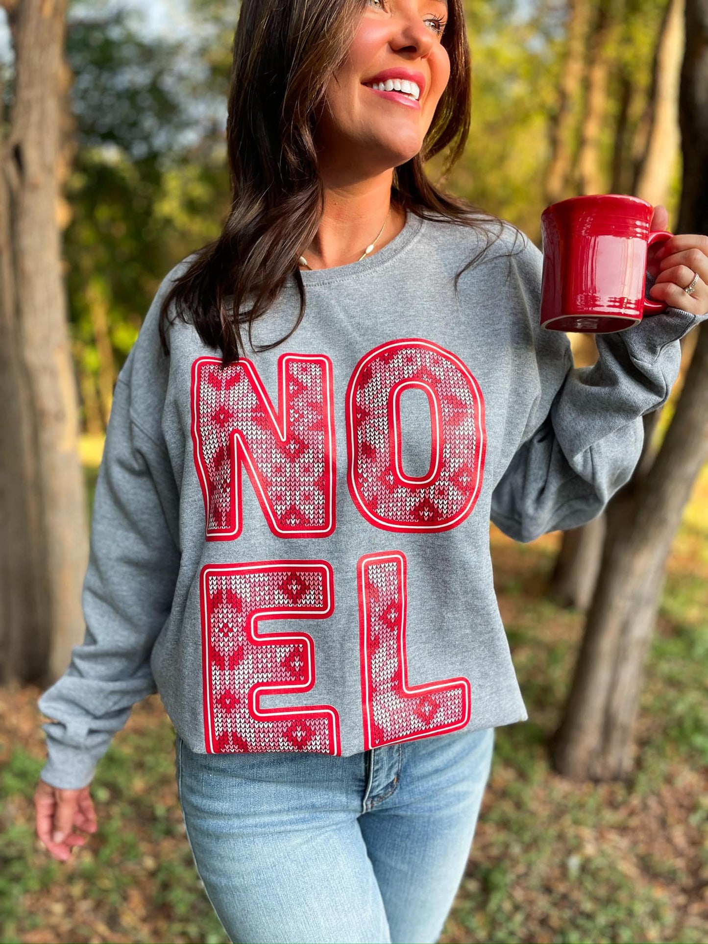 NOEL BLANKET SWEATSHIRT