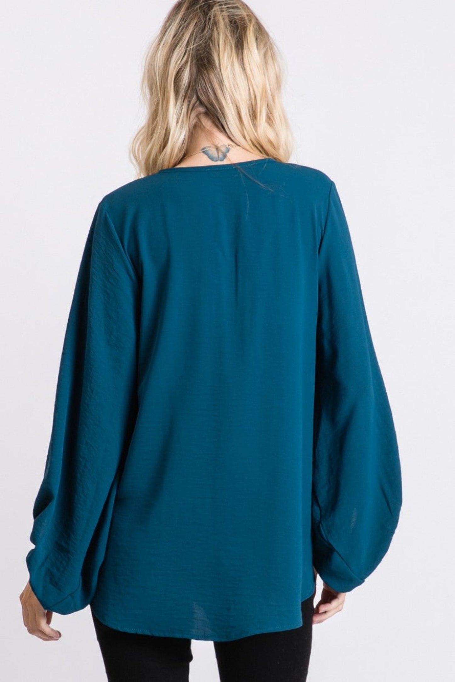 LOOKING GOOD TOP - TEAL