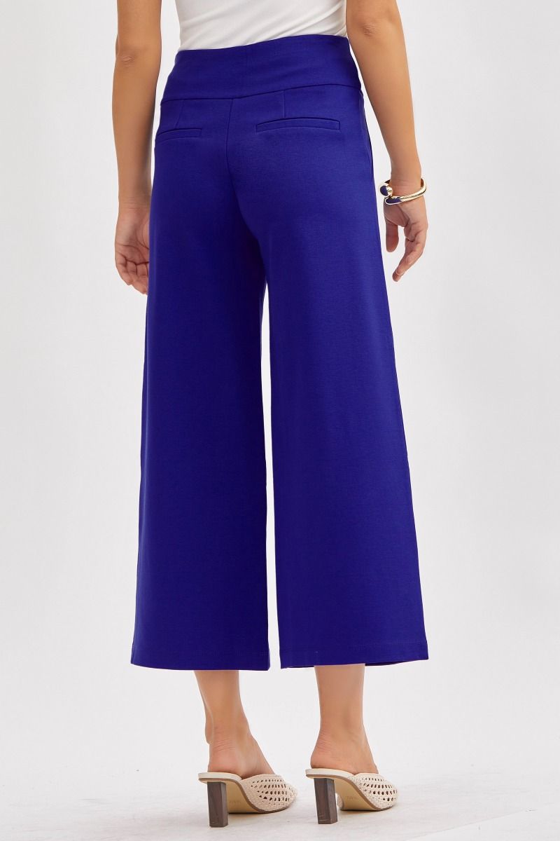 MAGIC WIDE CROPPED PANTS