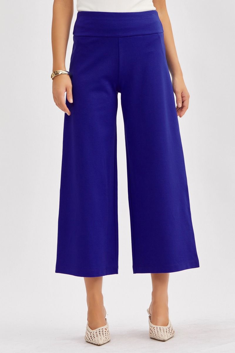 MAGIC WIDE CROPPED PANTS