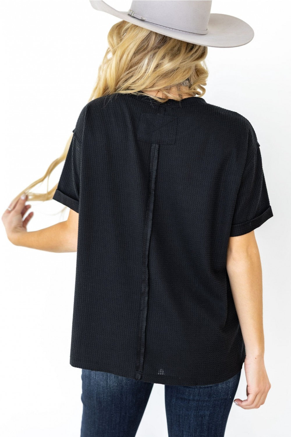 PERFECT ALL AROUND TOP - BLACK