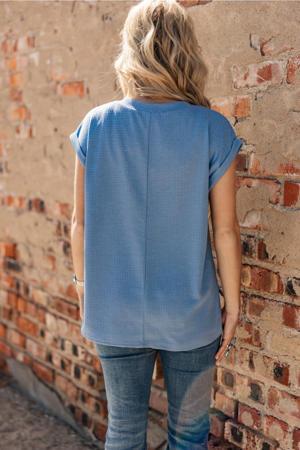 JUST ME TOP - DENIM