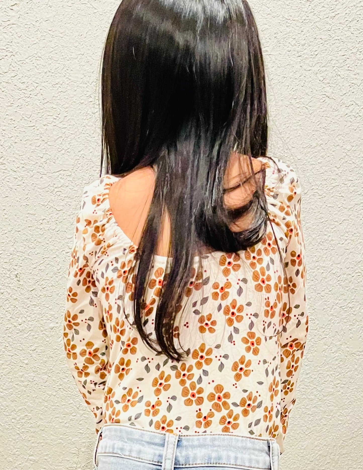 LIVEE LONG SLEEVE LEOTARD - WINE BERRY FLORAL