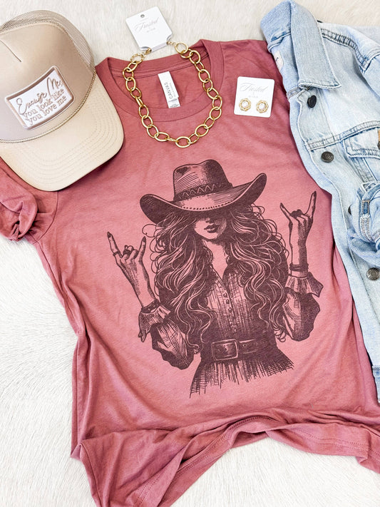 WESTERN GIRL TEE