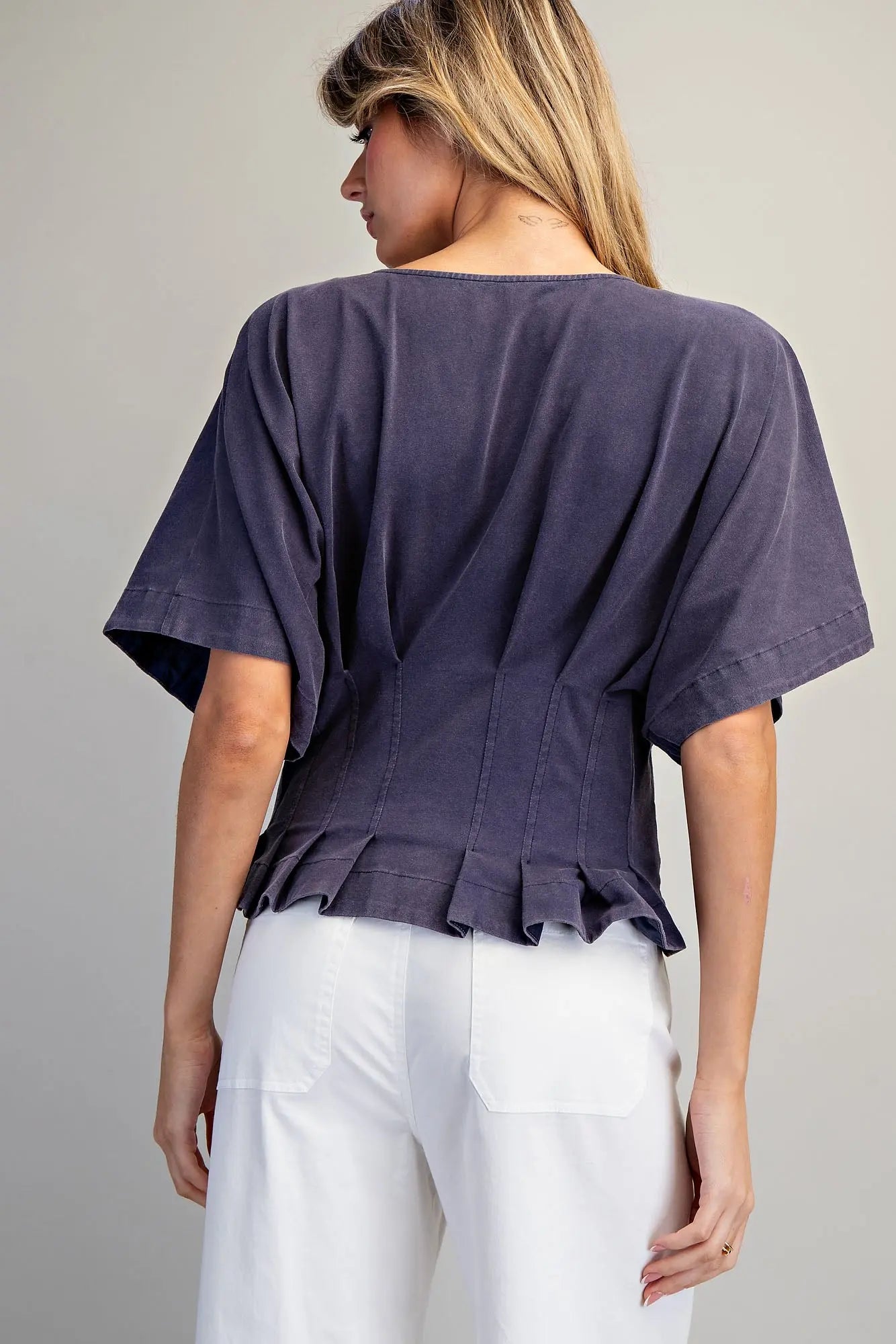 MEGHAN TOP - MIDNIGHT