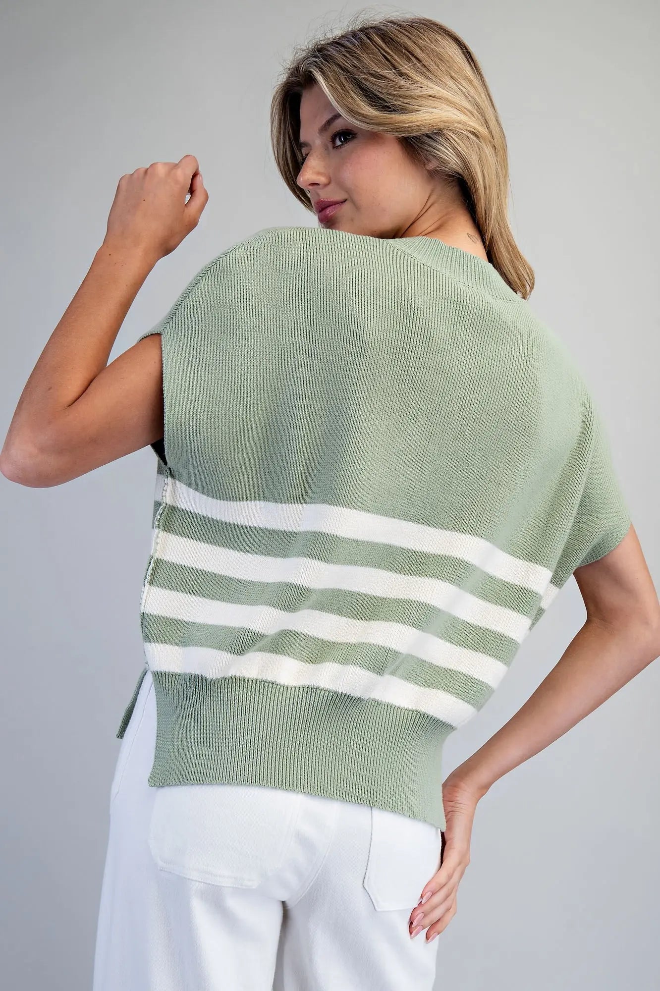 SPLASH OF GREEN TOP