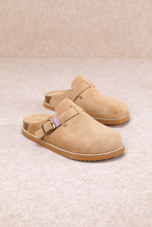 CAPRI SUEDE CLOG