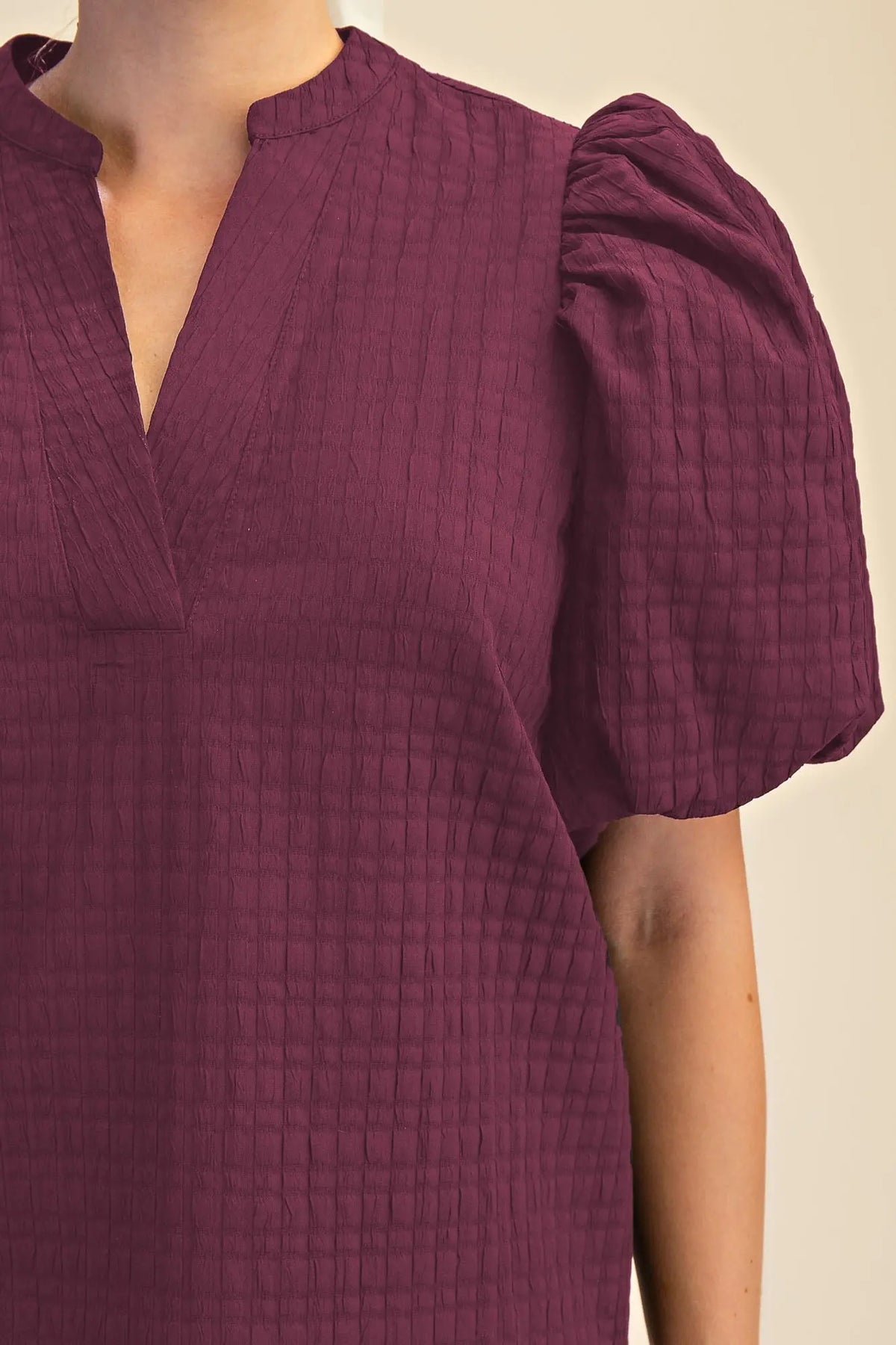 BORN TO GLAM TOP - MAGENTA