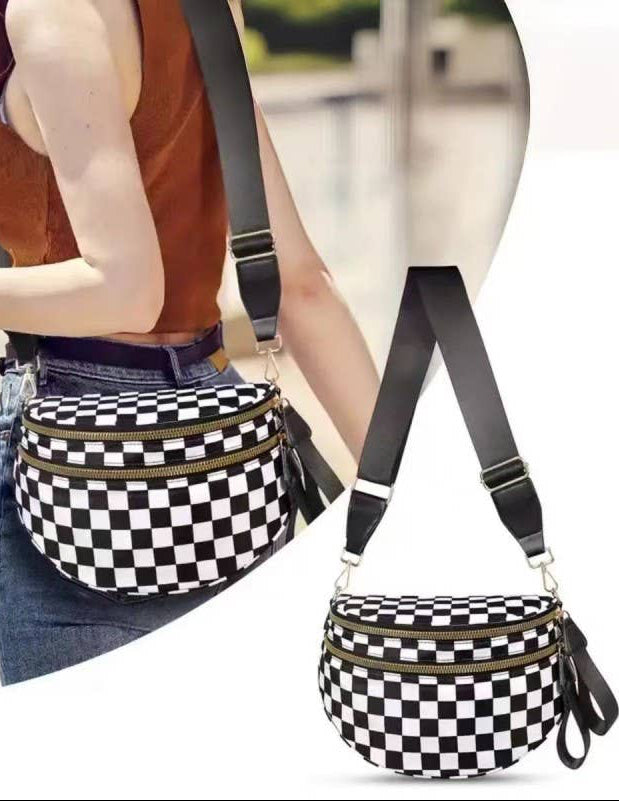 CROSSBODY BUM BAG - BLACK