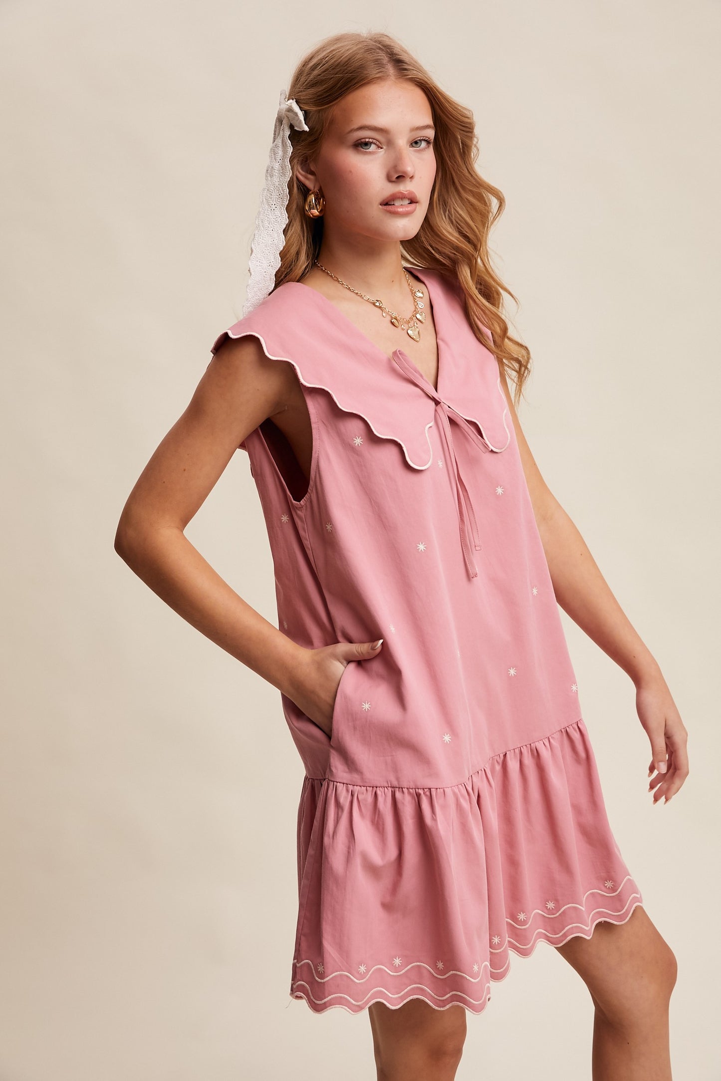 PRETTY IN PINK DRESS