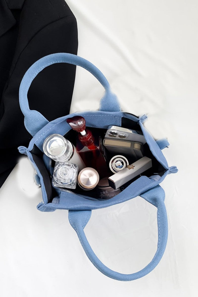 THE TOTE BAG - DUSTY BLUE