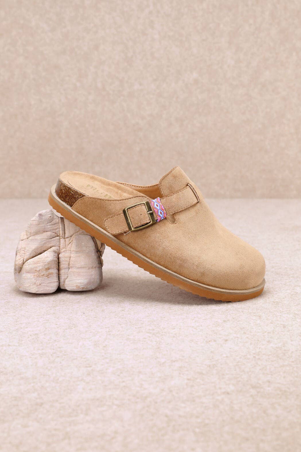 CAPRI SUEDE CLOG
