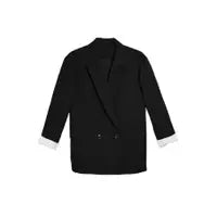 CLASSIC LONG SLEEVE BLAZER - BLACK