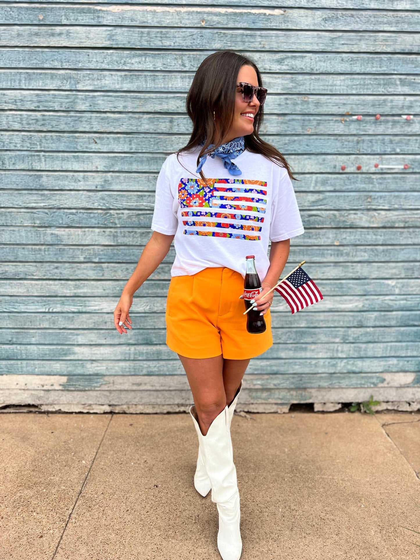 BOHO FLAG T-SHIRT