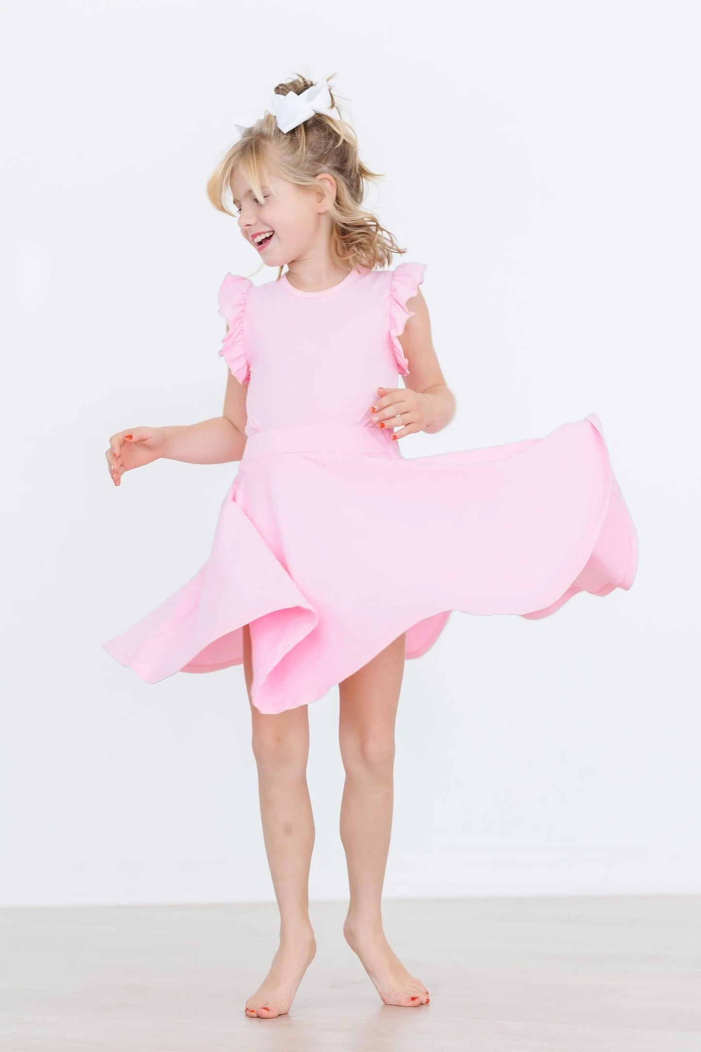 GINNIE TWIRL SKORT - BUBBLEGUM PINK